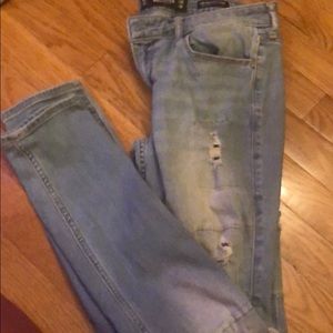 Hollister light wash denim